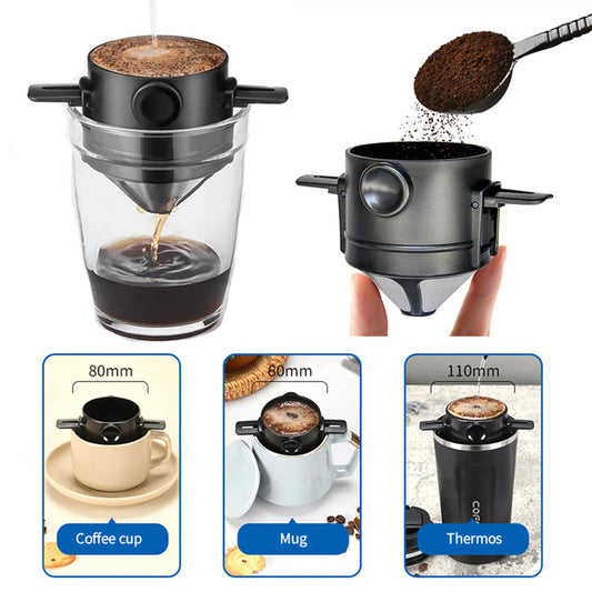 Portable Coffee Maker - Compact Brew Anywhere