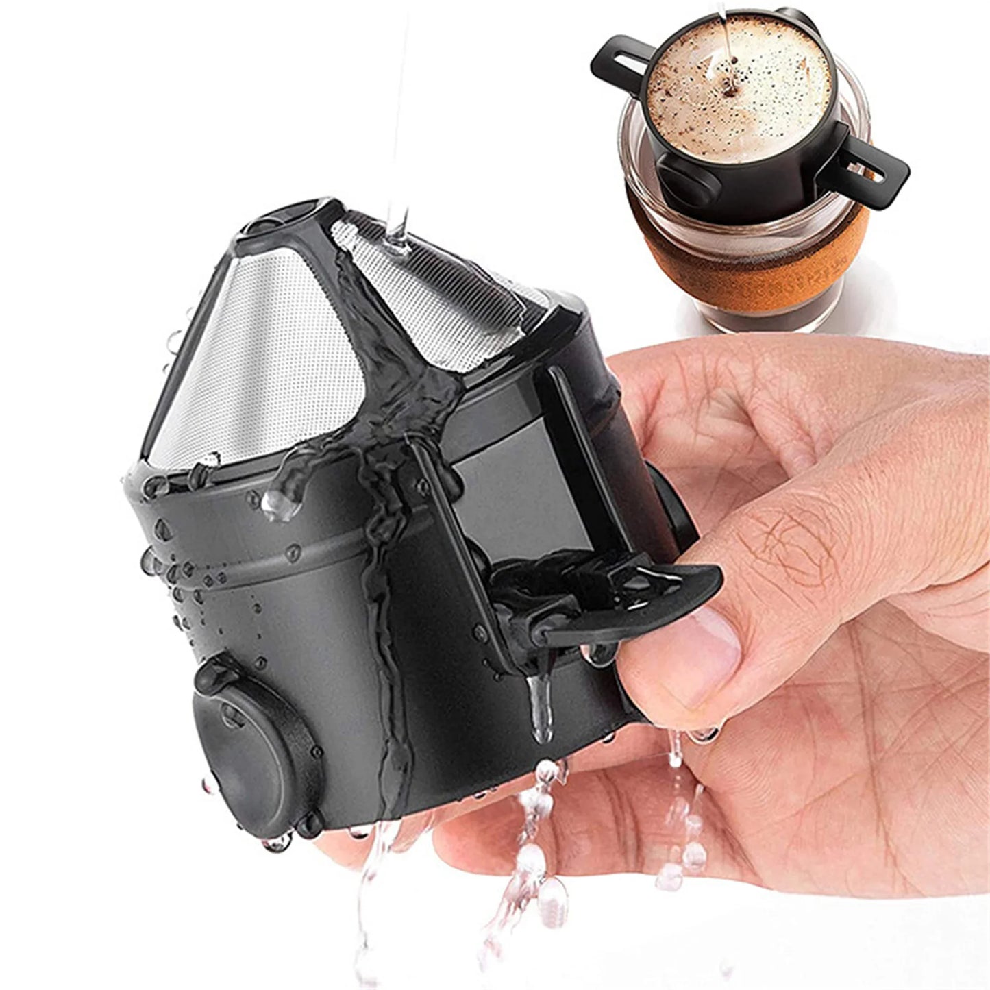 Portable Coffee Maker - Compact Brew Anywhere
