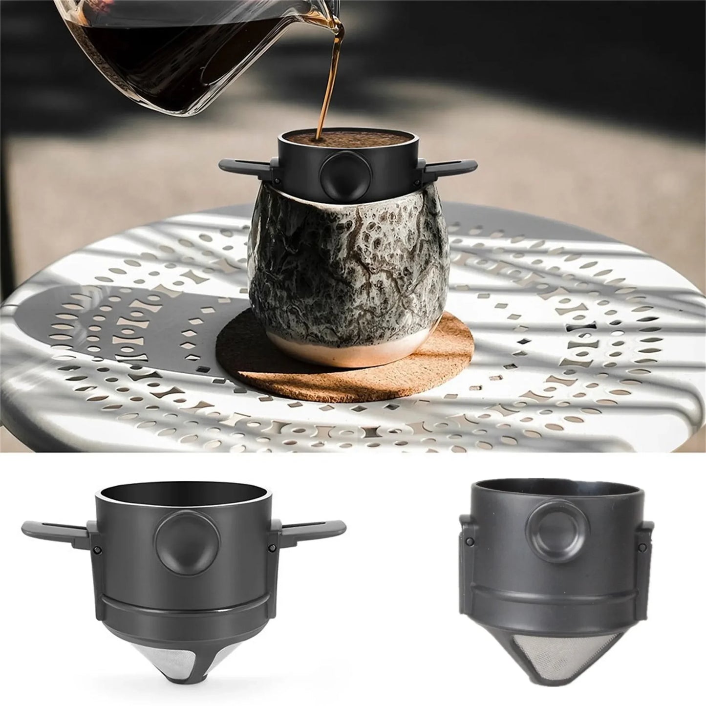 Portable Coffee Maker - Compact Brew Anywhere