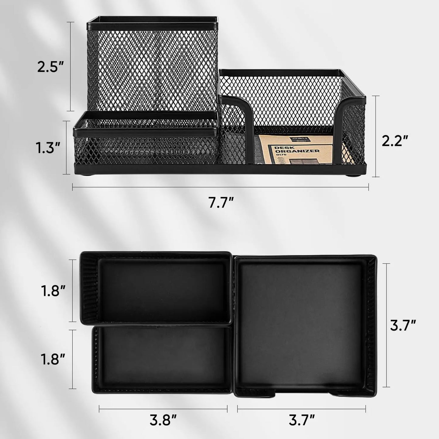 Mesh Desk Organizer - Keep Your Workspace Clean & Clutter-Free