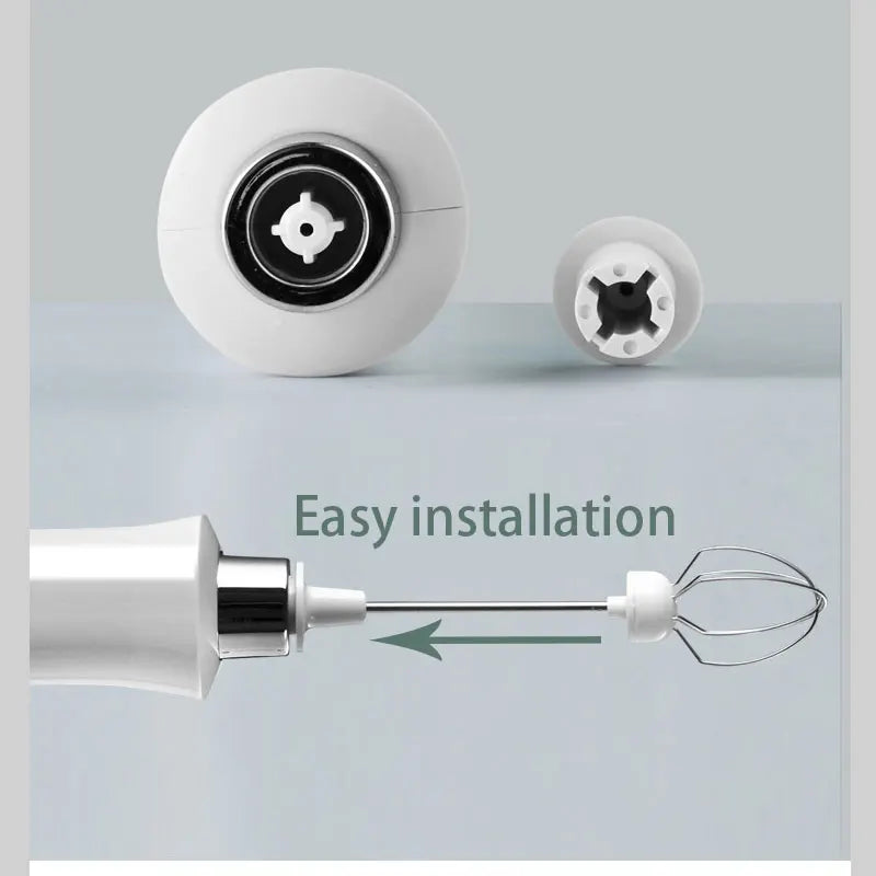 Electric Milk Frother - Cafe Quality Foam at Home