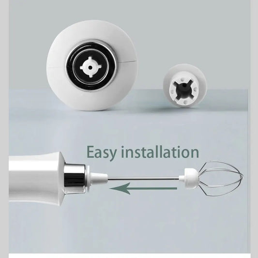 Electric Milk Frother - Cafe Quality Foam at Home