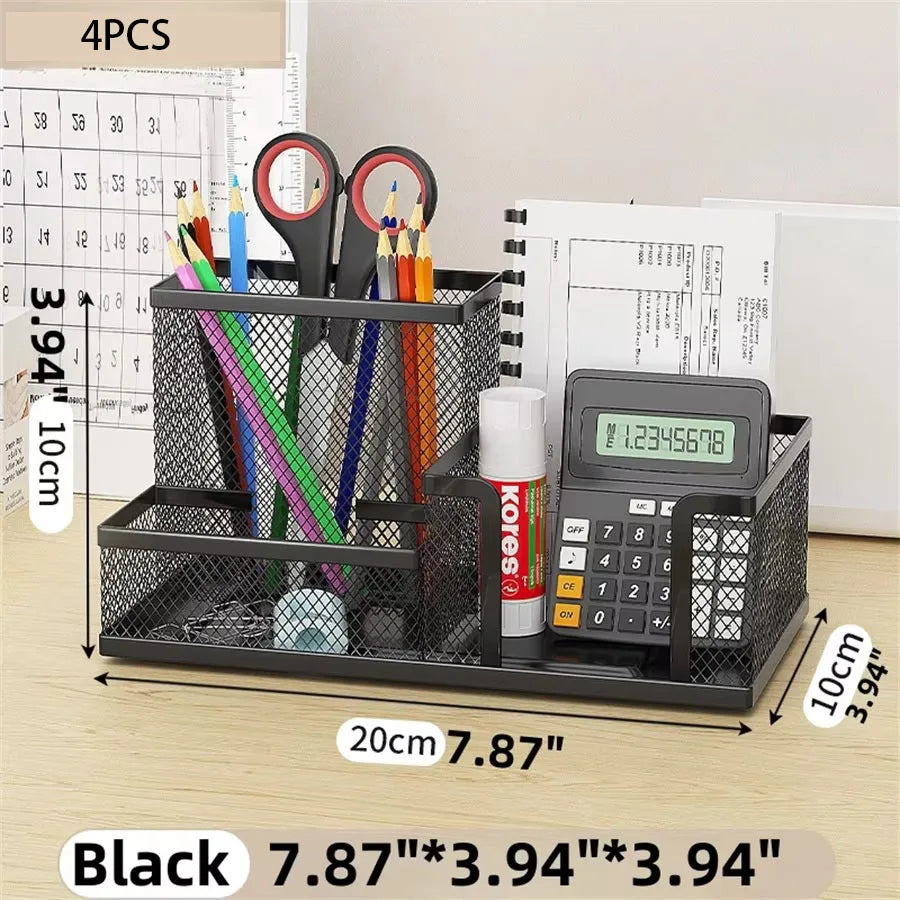 Mesh Desk Organizer - Keep Your Workspace Clean & Clutter-Free