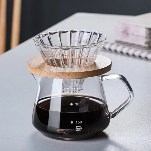 Pour Over Coffee Maker - Portable Brew Kit for Home & Office