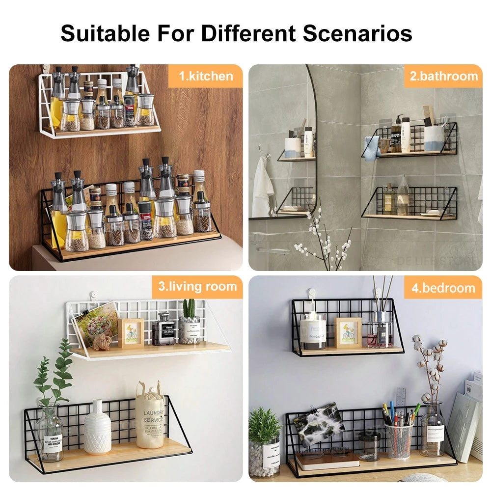 Wall - Mounted Spice Rack - Kitchen Storage & Organizer