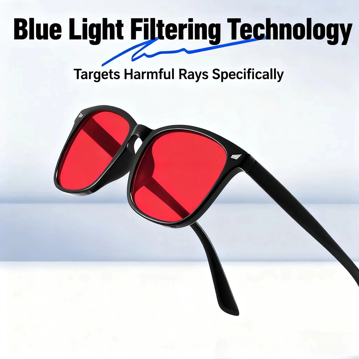 Blue Light Blocking Glasses - Eye Protection for Screen Time
